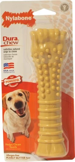 NylaBone Dura Chew Souper Bot Peanutbutter L