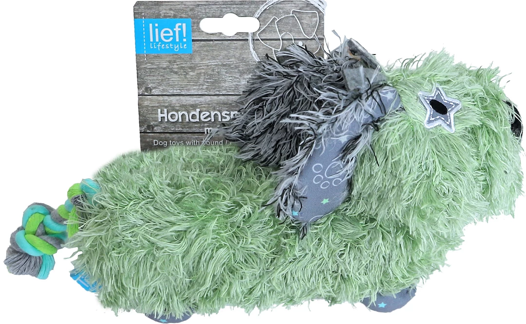 Lief! Lifestyle Boys Teckel Staand Met Piep Assorti 25 Cm - Afbeelding 3