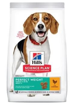 Hill's Science Plan Adult Perfect Weight Medium Kip 2 Kg