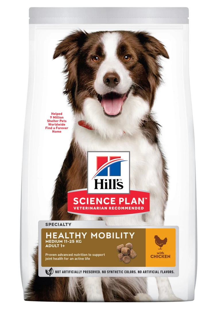 Hill's Science Plan Adult Healthy Mobility Medium Kip 12 Kg
