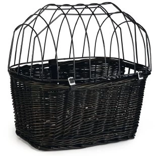 Beeztees Fietsmand + Kap Zwart