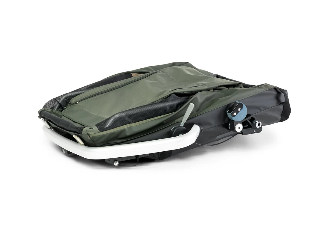 Croozer Hondenfietskar Dog Mikke Groen + Gratis Kussen - Image 2