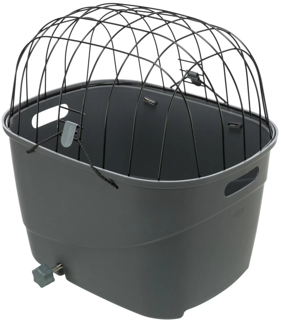 TRIXIE Fietsmand Voor Bagagedrager Grijs - Image 2