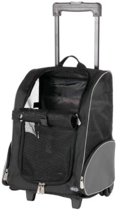 TRIXIE Trolley Hond Zwart/grijs