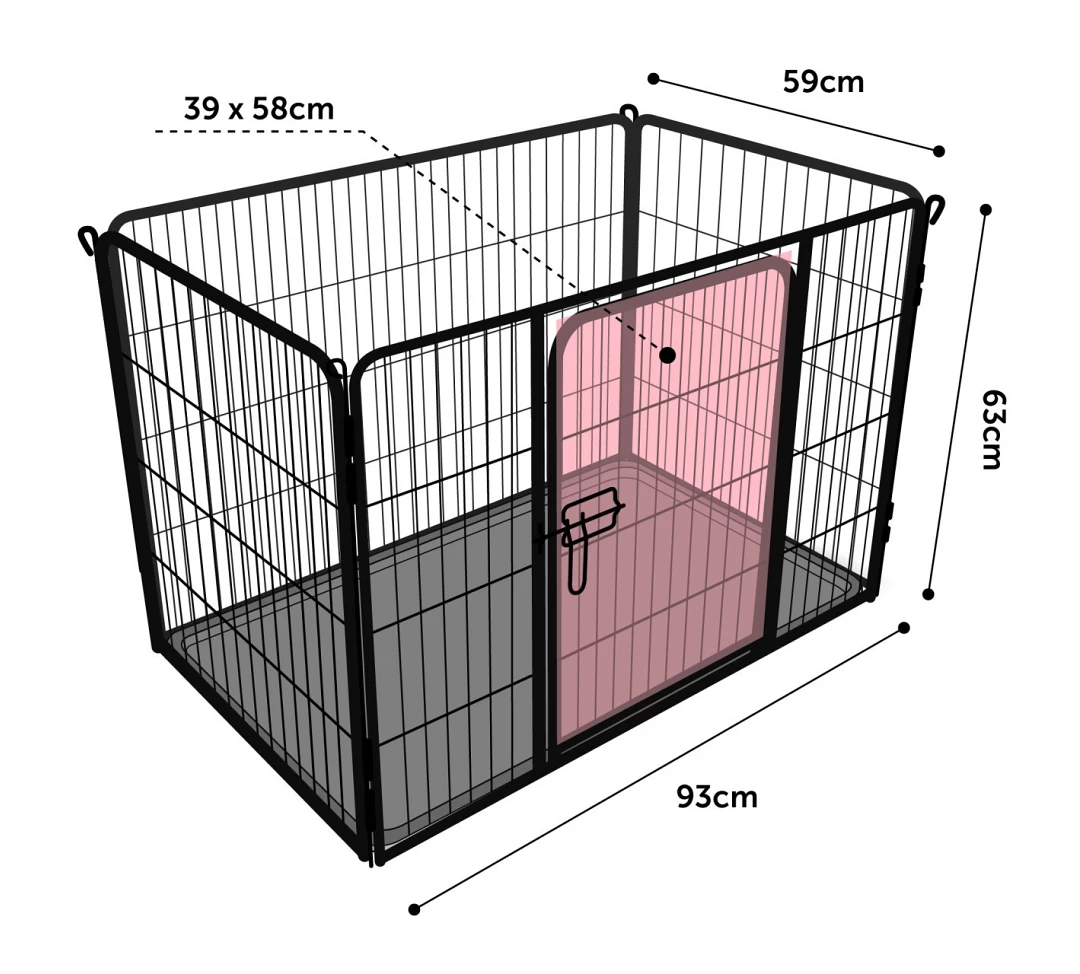 Flamingo Kennel Kazan Black - Image 2