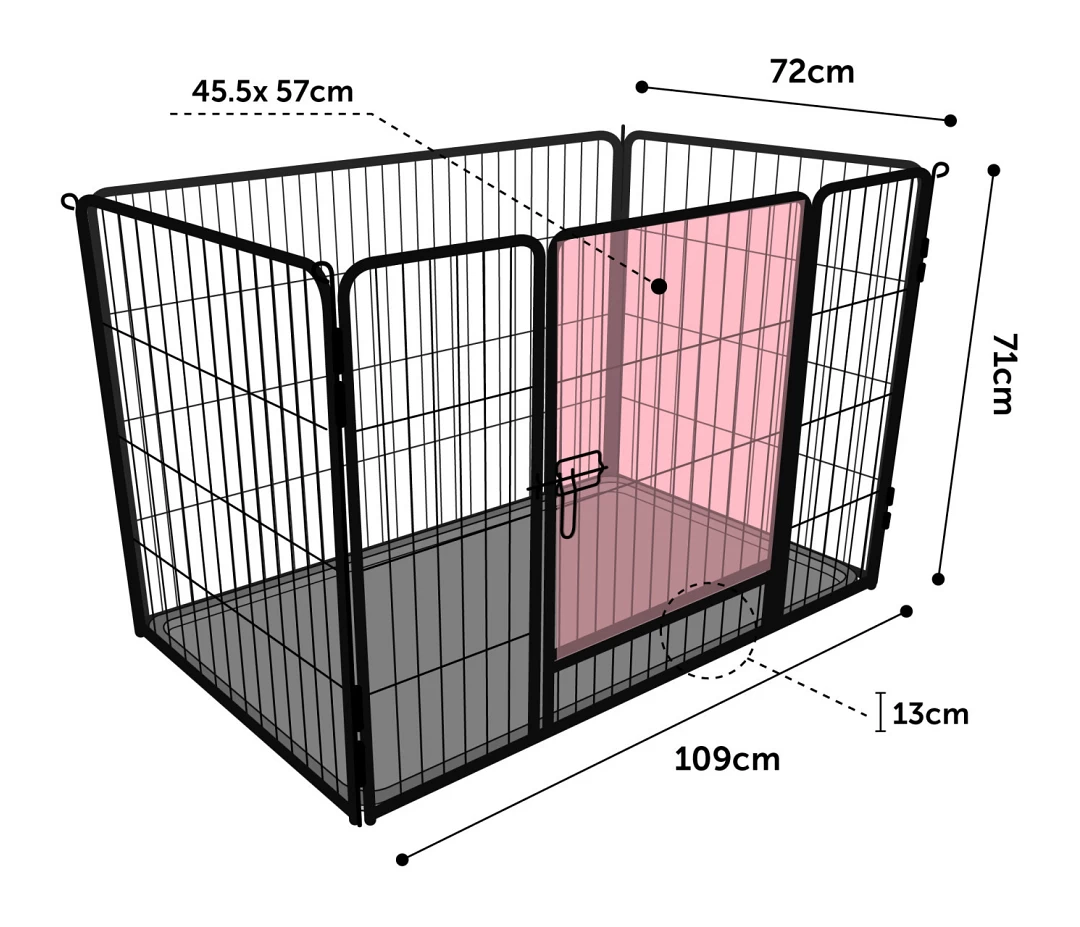 Flamingo Kennel Kazan Black - Image 4