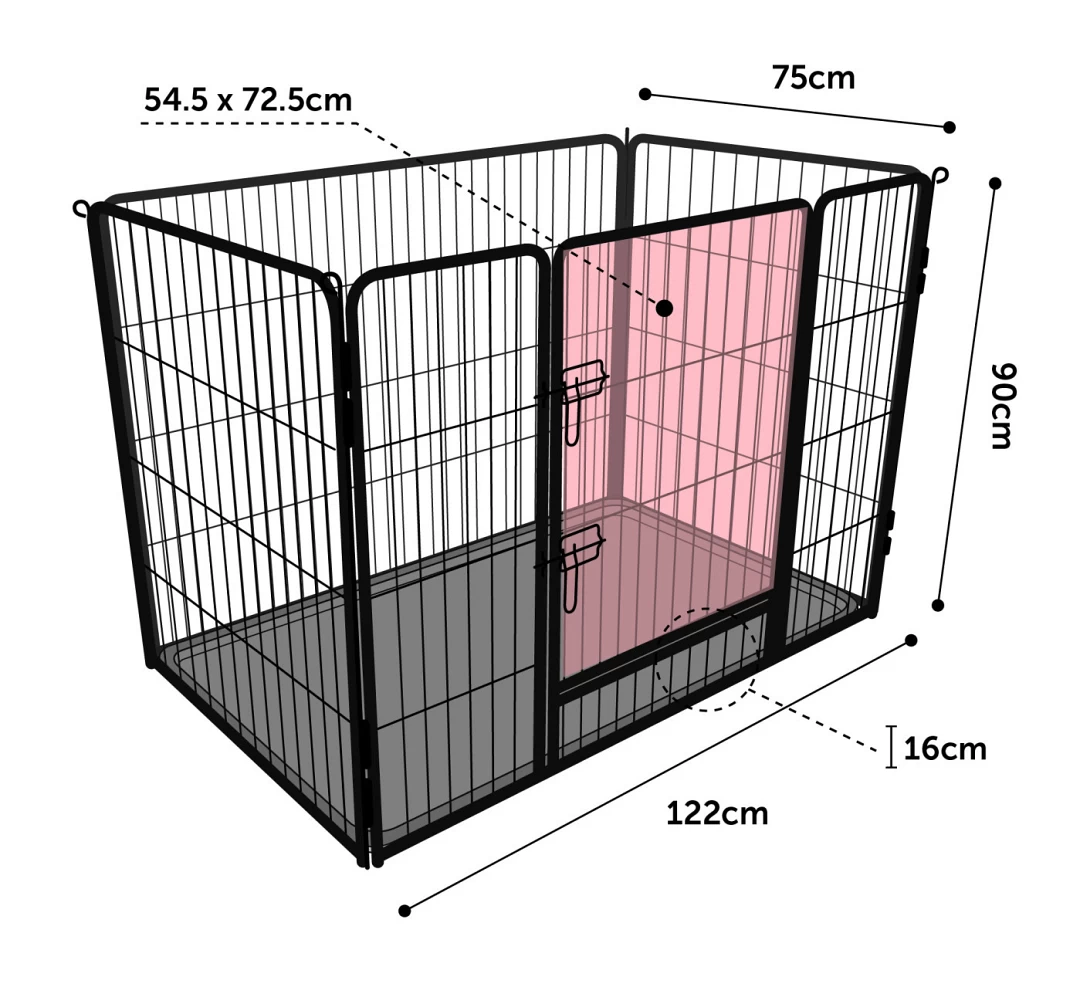 Flamingo Kennel Kazan Black - Image 6