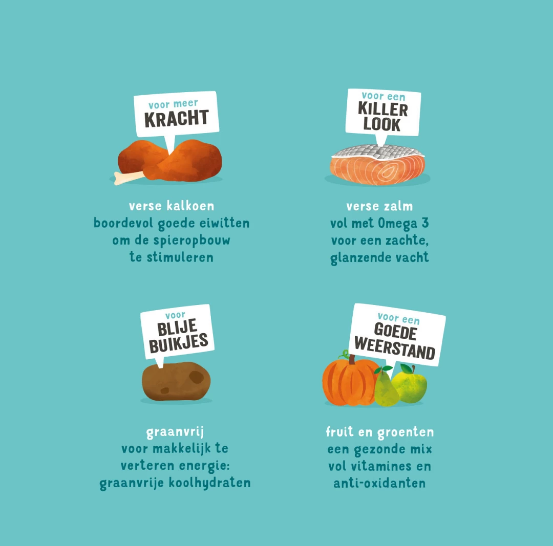 Edgard & Cooper Hondenvoer Puppy Zalm En Kalkoen 12 Kg - Image 2