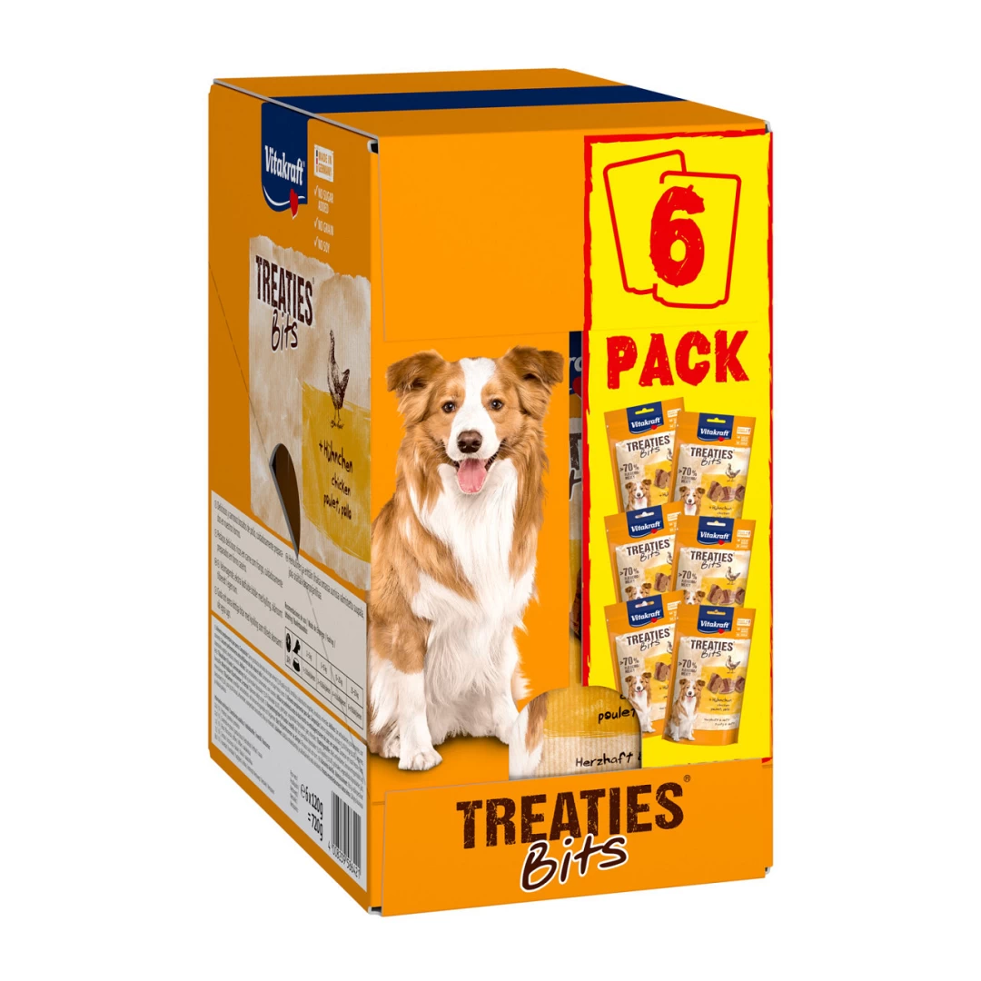 Vitakraft Treaties Bits Kip 6 X 120 Gr