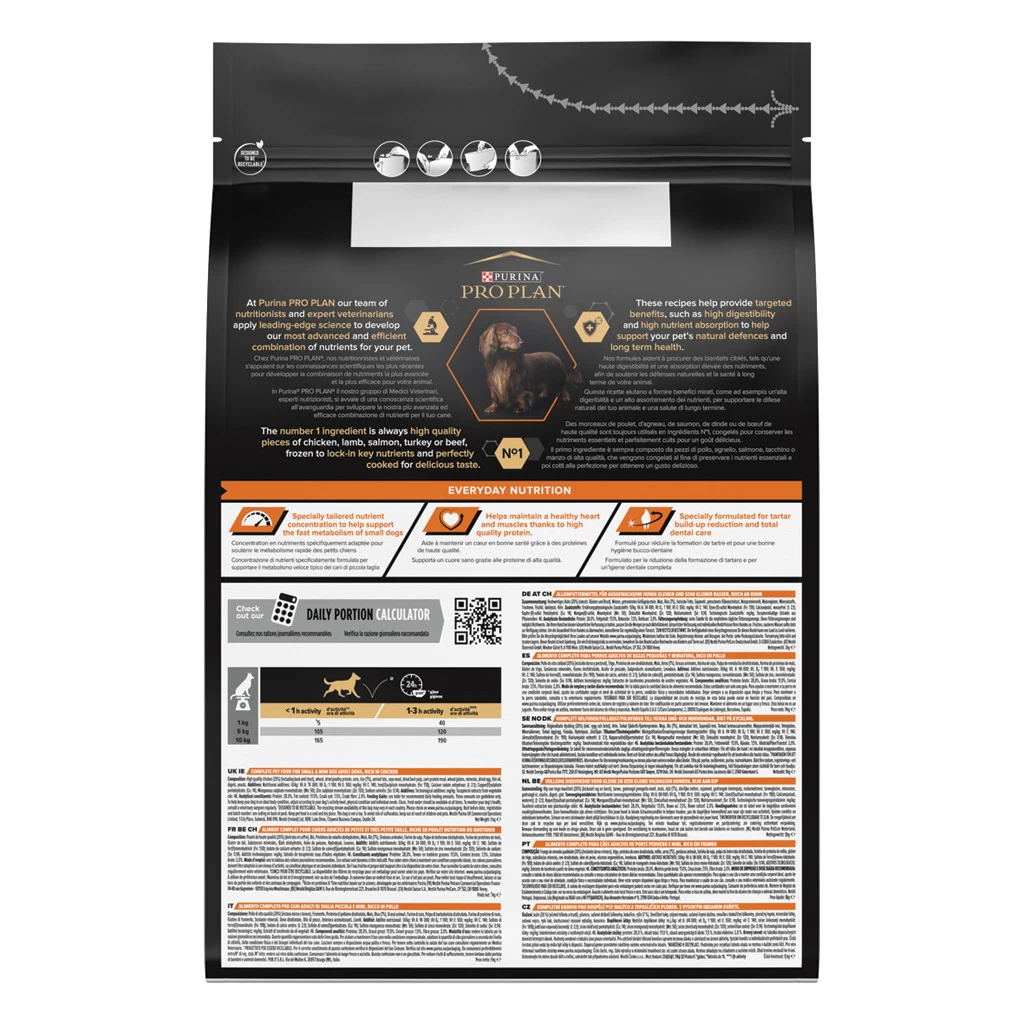 Pro Plan Hondenvoer Small & Mini Adult 3 Kg - Image 2