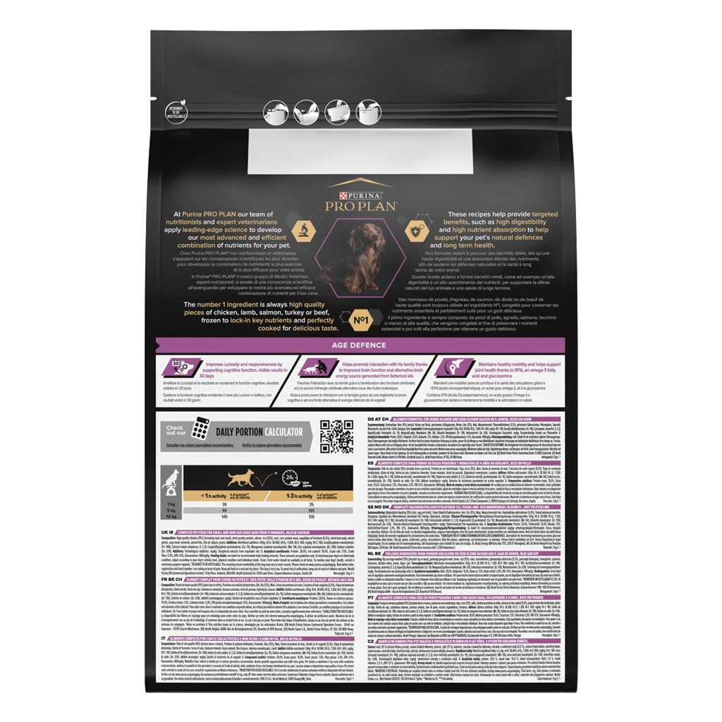 Pro Plan Hondenvoer Small & Mini Adult 9+ 3 Kg - Image 2