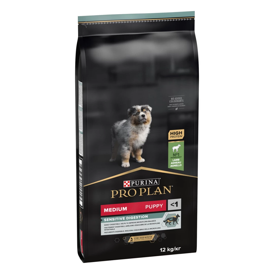 Pro Plan Medium Puppy Sensitive Digestion Lam 12 Kg