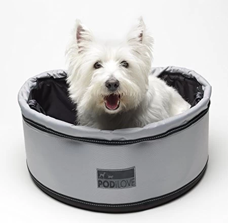 Hondenfietsmand Pod ILove Zwart/grijs - Afbeelding 2