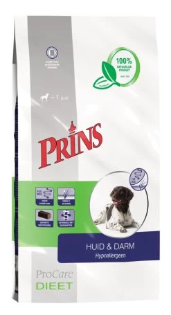 Prins Hondenvoer ProCare Dieet Huid & Darm 3 Kg