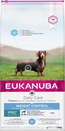 Eukanuba Hondenvoer Medium Weight Control 12 Kg