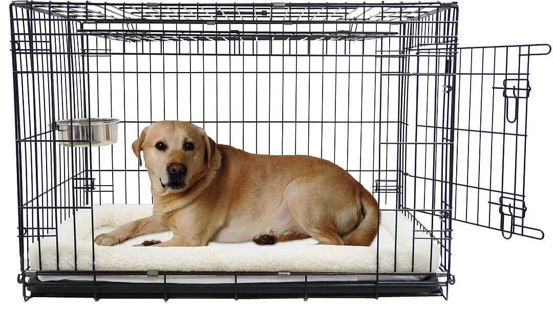 Boon Premium Hondenbench Met Deur En Schuifdeur Zwart - Image 2