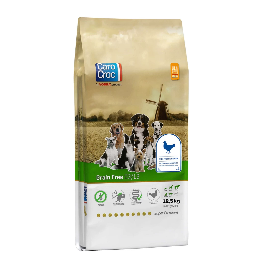 CaroCroc Hondenvoer Grain Free 12,5 Kg
