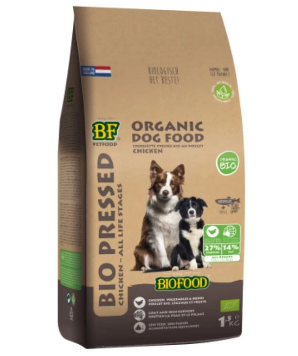 BF Petfood Hondenvoer Bio Geperst 1,5 Kg