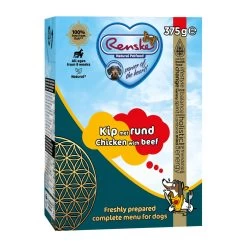 Renske Vers Hondenvoer Kip Met Rund 375 Gr
