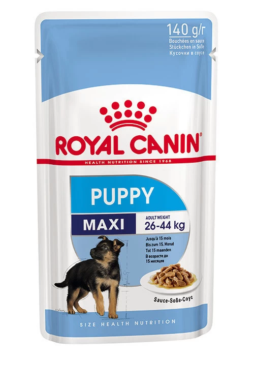 Royal Canin Hondenvoer Maxi Puppy 10 X 140 Gr - Image 2