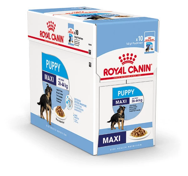 Royal Canin Hondenvoer Maxi Puppy 10 X 140 Gr