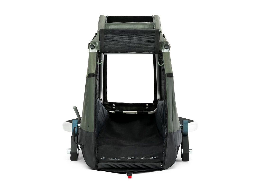 Croozer Hondenfietskar Dog Enna Groen + Gratis Kussen - Image 4