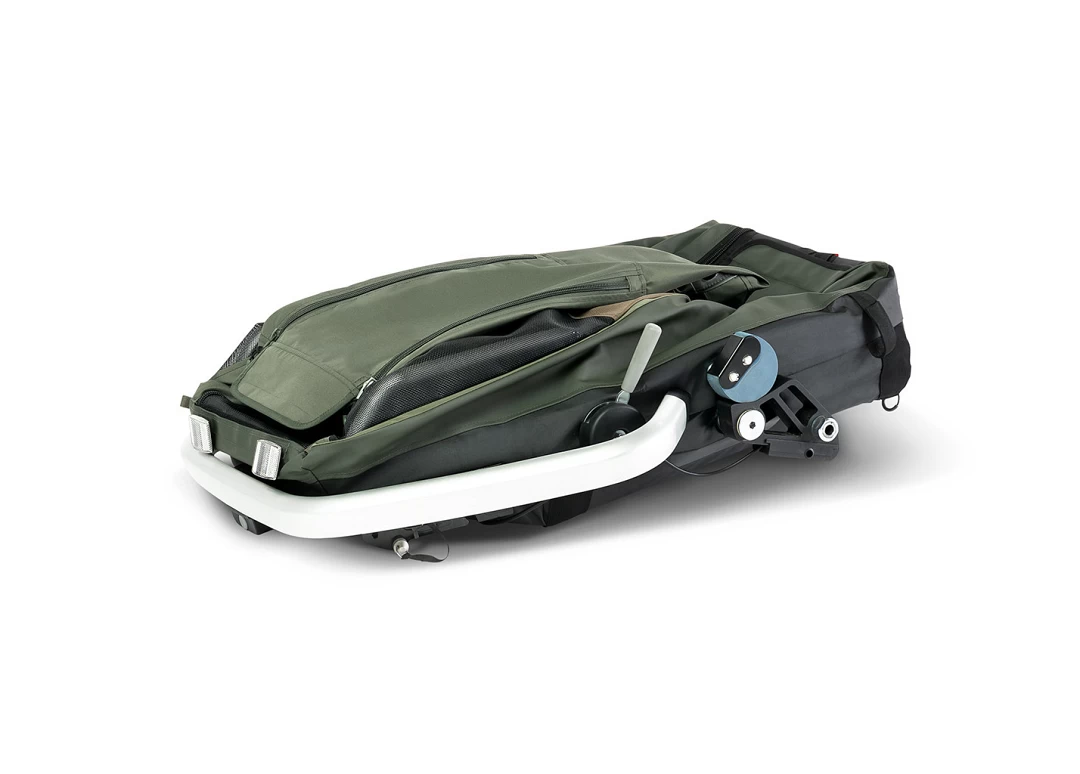 Croozer Hondenfietskar Dog Enna Groen + Gratis Kussen - Image 2