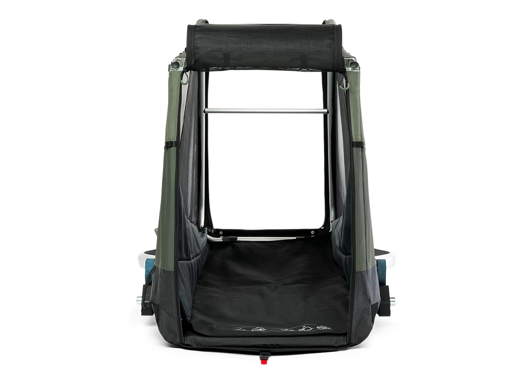 Croozer Hondenfietskar Dog Tammo Groen + Gratis Kussen - Image 4