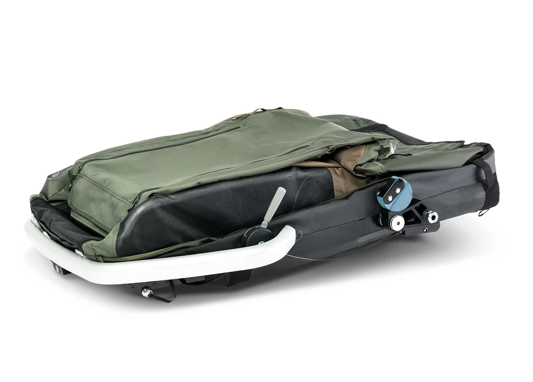 Croozer Hondenfietskar Dog Tammo Groen + Gratis Kussen - Image 2