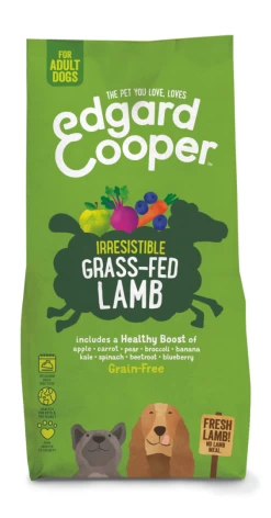 Edgard & Cooper Hondenvoer Adult Graslam 12 Kg