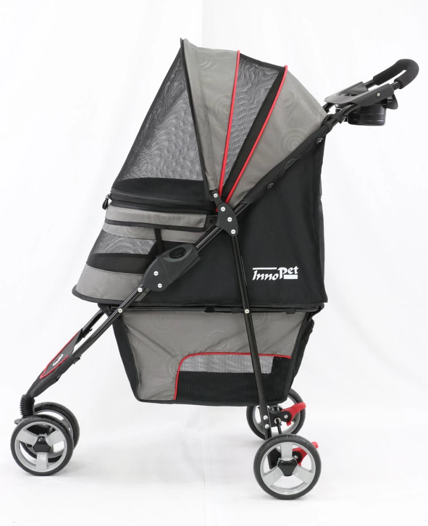 Innopet Buggy Avenue Shiny Grey/red - Image 2
