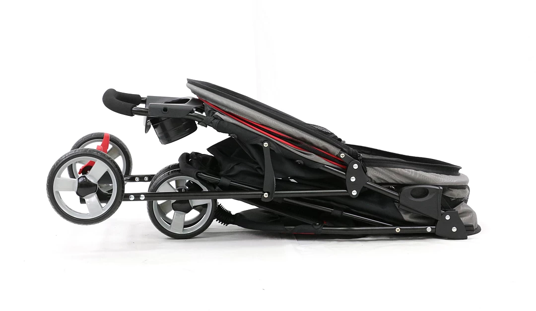 Innopet Buggy Avenue Shiny Grey/red - Image 4