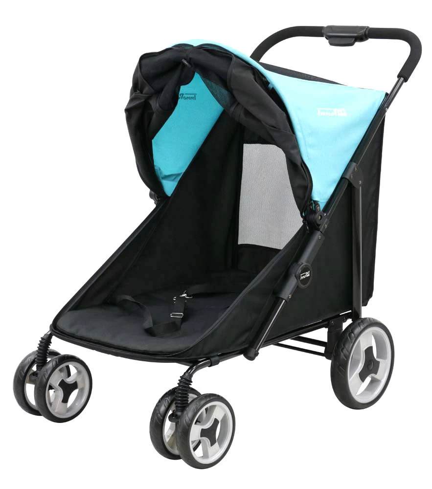 Innopet Hondenbuggy Mamut Met Regenhoes Ocean/Black - Afbeelding 2