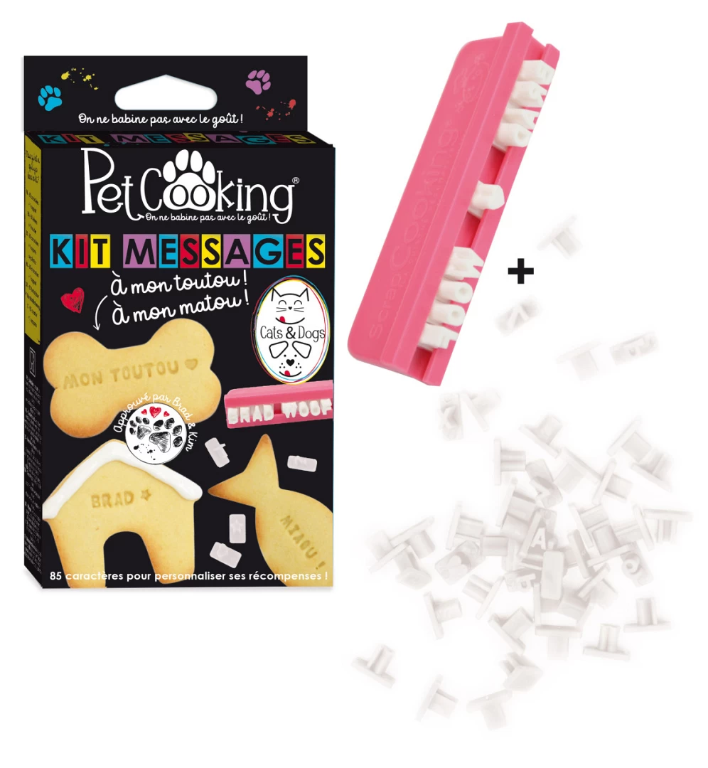 PetCooking Set Message Stamp + Letters - Afbeelding 2