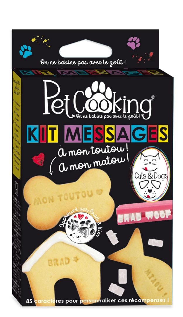 PetCooking Set Message Stamp + Letters