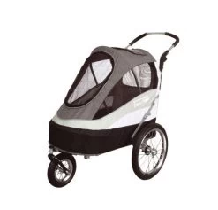 Innopet Sporty Dog Trailer Deluxe Zwart/grijs