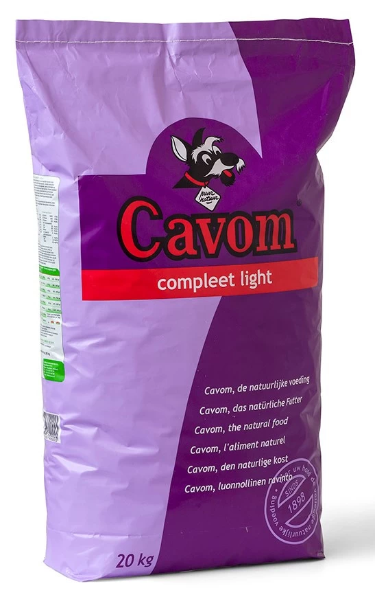 Cavom Hondenvoer Compleet Light 20 Kg