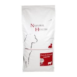 Natural Health Pure & Simple Large Bite Lamb 12,5 Kg
