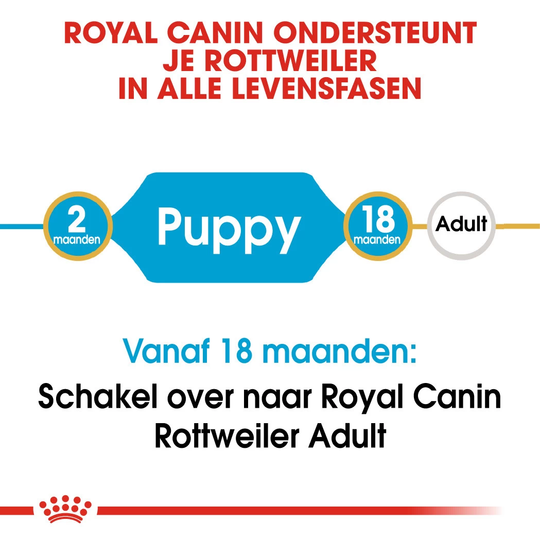 Royal Canin Hondenvoer Rottweiler Puppy 12 Kg - Image 4